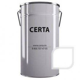 Эмаль ОС-12-03 ЦЕРТА белая RAL 9003 25 кг