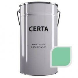 Эмаль ОС-12-03 ЦЕРТА салатовая RAL 6019 25 кг