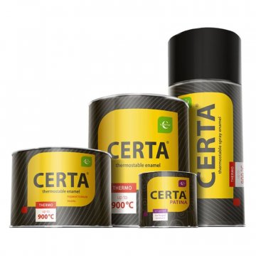 Краска по металлу CERTA Защита от ржавчины (0,8 кг белый Банка )