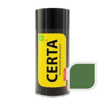 Термостойкая эмаль ЦЕРТА зеленая до 500 °C 520 мл