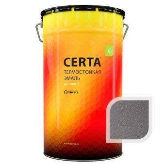 Термостойкая эмаль ЦЕРТА графит до 700 °C 25 кг