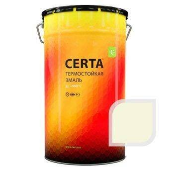 Термостойкая эмаль ЦЕРТА бежевая до 400 °C 25 кг